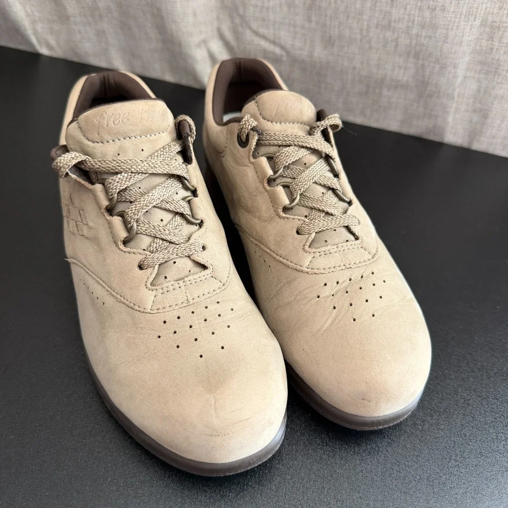 SAS Tripad Comfort‎ Walking Shoes Women's US 7.5N Beige Lace-Up Casual Active